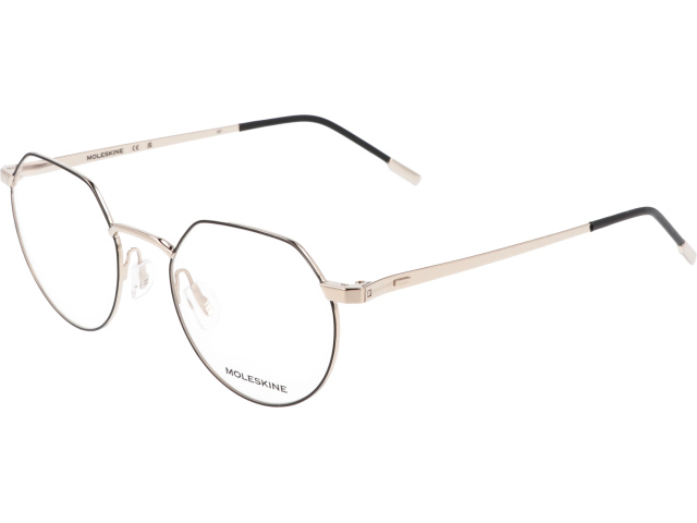 Moleskine MO2155 20 BLACK/SHINY GOLD 48/19