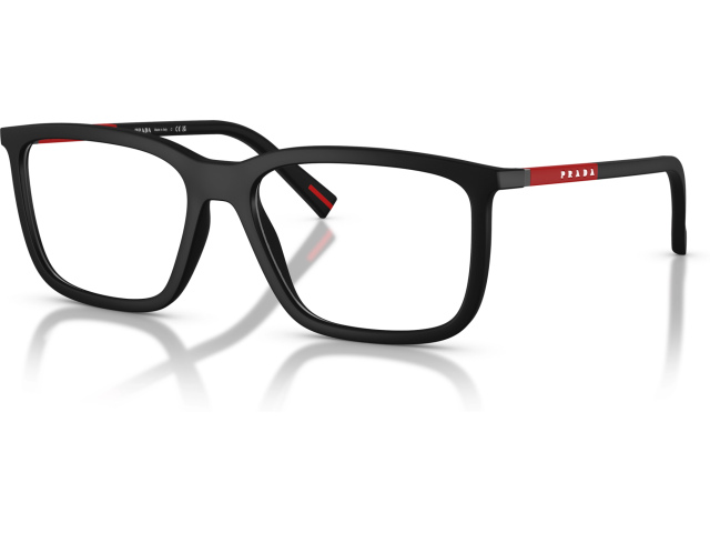 Prada Linea Rossa PS 01SV DG01O1 Black