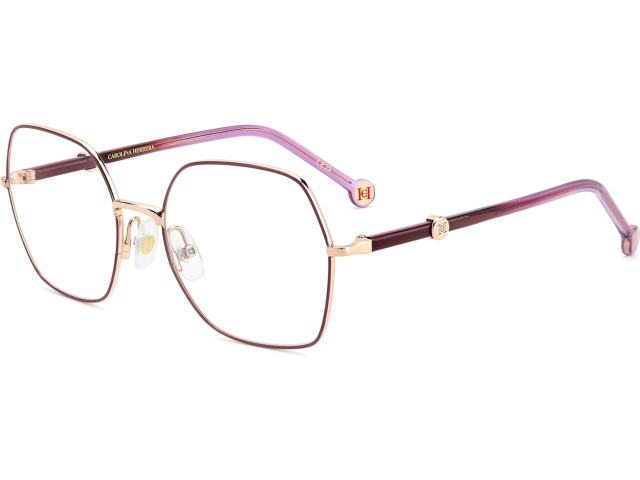 CAROLINA HERRERA HER 0389 YK9 Burgundy Copper Gold