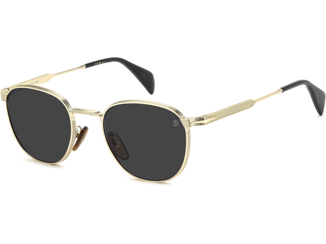 DAVID BECKHAM DB 1228/S RHL Gold Black 2