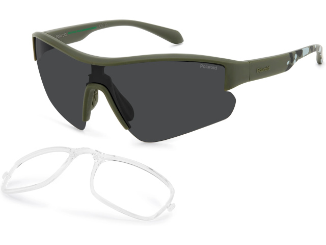 с медицинской насадкой POLAROID PLD 7061/CI/S DLD Matte Green