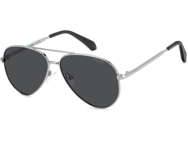 POLAROID KIDS PLD 8073/S GUA Ruthenium Grey