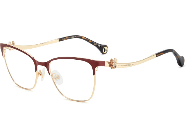 CAROLINA HERRERA HER 0398 6K3 Burgundy Gold