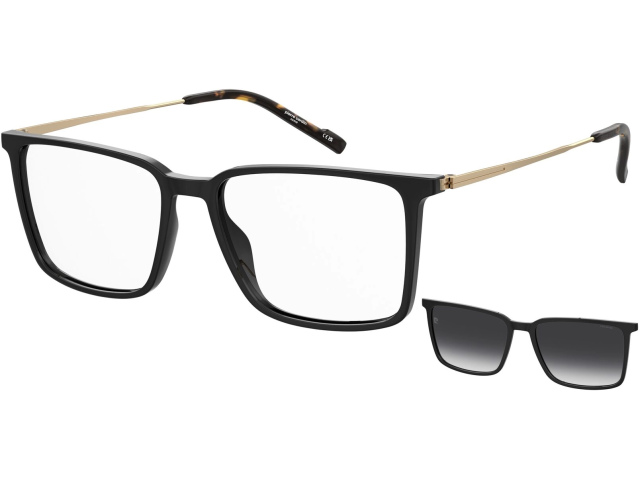 с солнцезащитным клипоном PIERRE CARDIN P.C. 6290/C 2M2 Black Gold