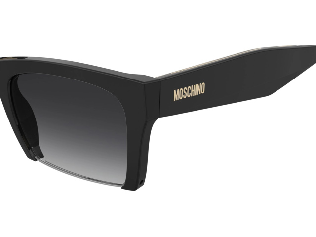 MOSCHINO MOS196/S 807 BLACK