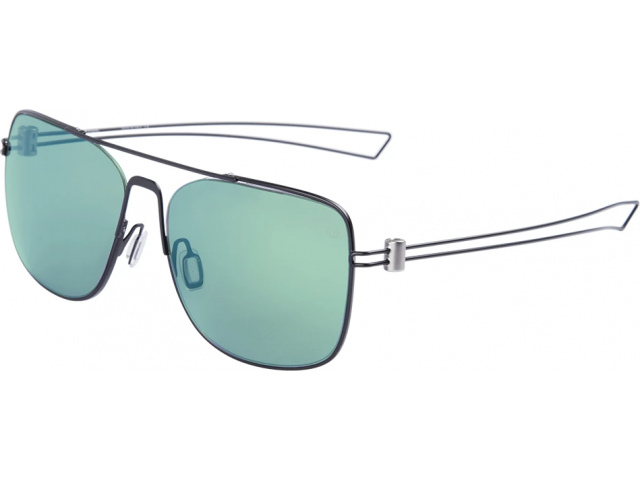 Momodesign 517 02 FULL RIM METAL MATT BLACK - TRIFLECTION PETROL LENSES