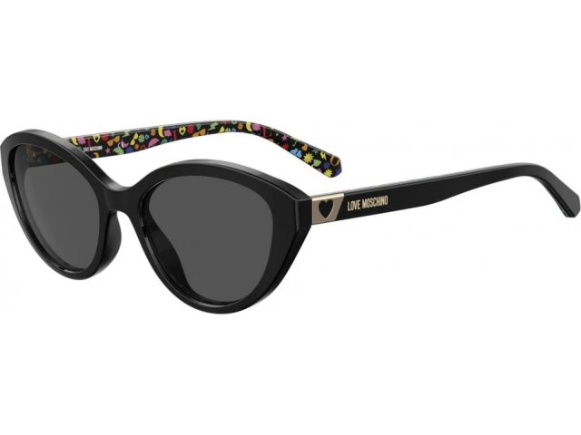 MOSCHINO LOVE MOL033/S 807, : BLACK, GREY