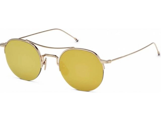THOM BROWNE TB-903-A-T-GLD-49,  GOLD, GOLD MIRROR