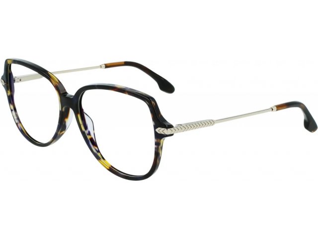 VICTORIA BECKHAM VB2625 418,  HAVANA BLUE, CLEAR