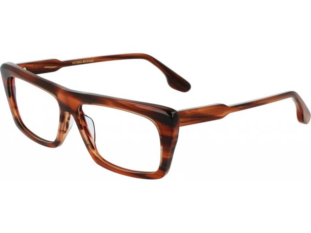 VICTORIA BECKHAM VB2626 230,  STRIPED BROWN, CLEAR