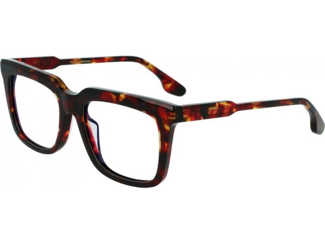 VICTORIA BECKHAM VB2628 609,  HAVANA RED, CLEAR