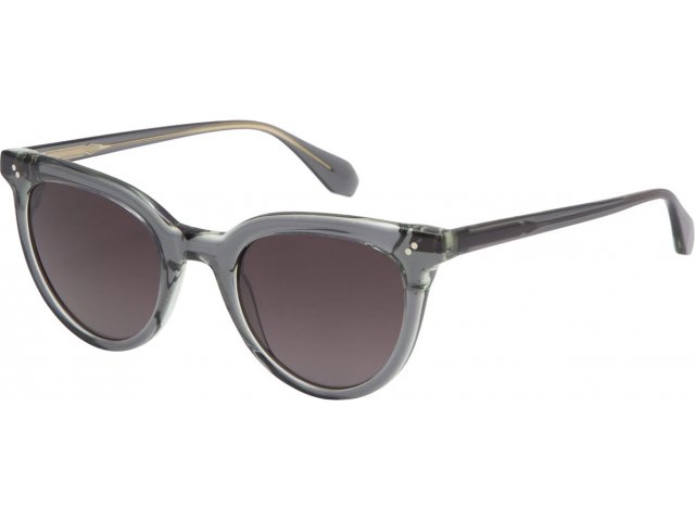 GIGI Studios AGATHA 7,  CRYSTAL GREEN, GRADIENT BROWN POLARIZED