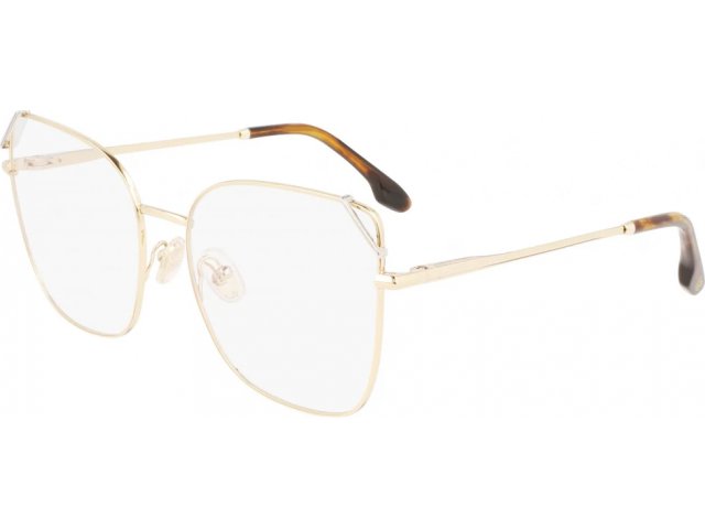 VICTORIA BECKHAM VB2125 716,  GOLD-TORTOISE, CLEAR