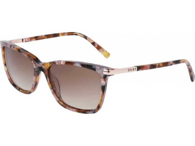 DKNY DK539S 205, цвет TORTOISE/PEARLIZED BLUSH, GRADIENT BROWN