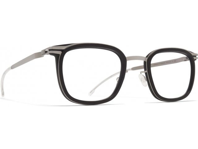 MYKITA CEDAR 584,  MH49-PITCH BLACK/MATTESILVER, CLEAR