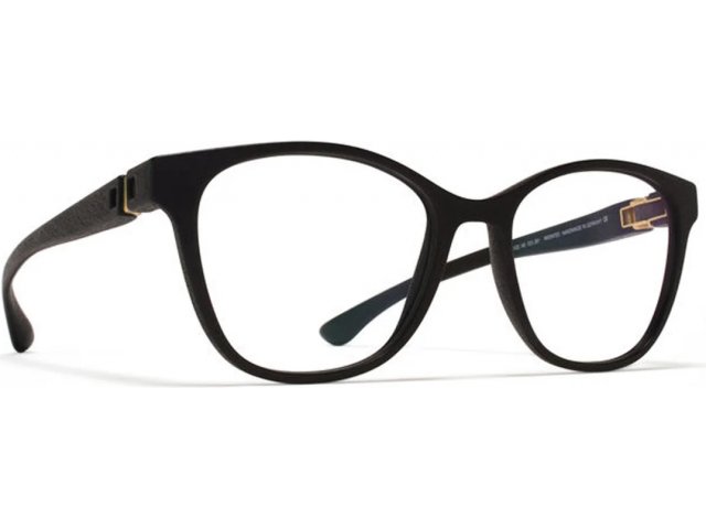 MYKITA AMMA 301,  MD1-PITCH BLACK, CLEAR