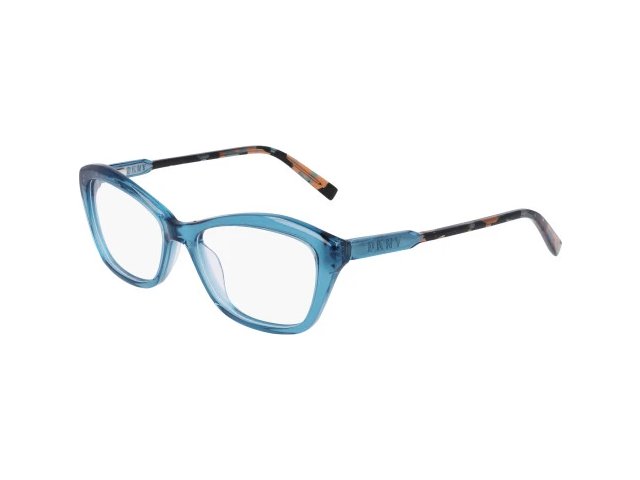 DKNY DK5042 430,  CRYSTAL TEAL, CLEAR