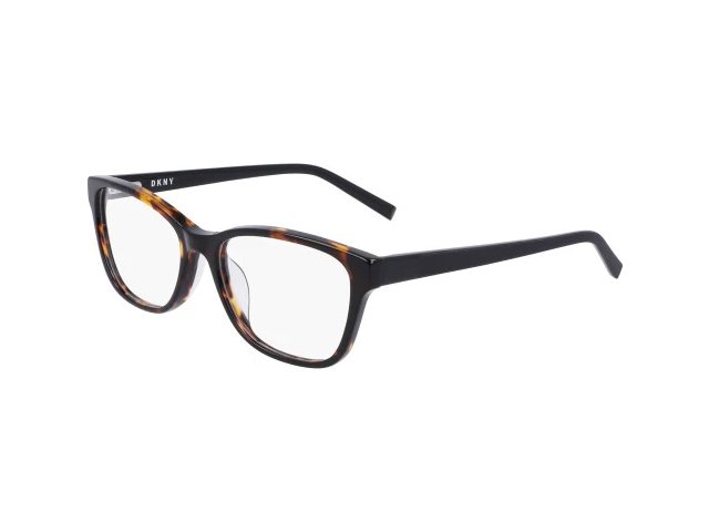 DKNY DK5043 237,  DARK TORTOISE, CLEAR