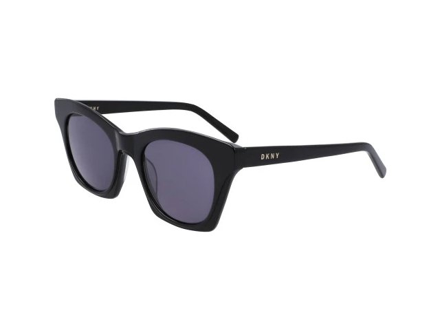 DKNY DK541S 1, цвет CRYSTAL/BLACK, BLACK