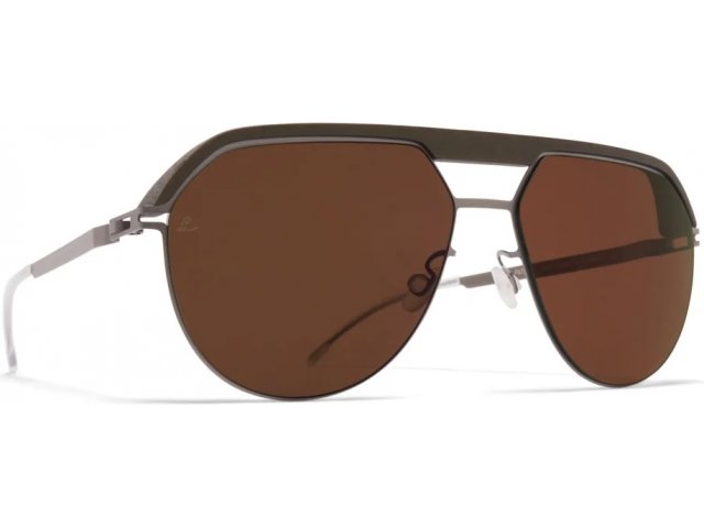 MYKITA ML02 522, цвет MH51-SAFARI GREEN/GR, LEICA BROWN POLARISE