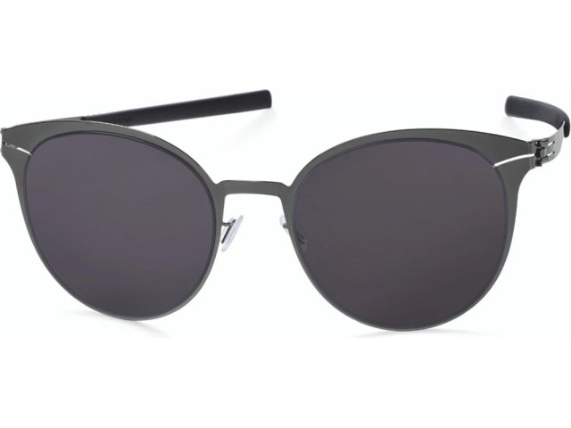 Ic! Berlin Yiting Y. Gun-Metal Black Flex