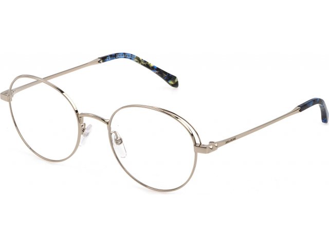ZADIG VOLTAIRE VZV290 0579,  SHINY FULL PALLADIUM, CLEAR