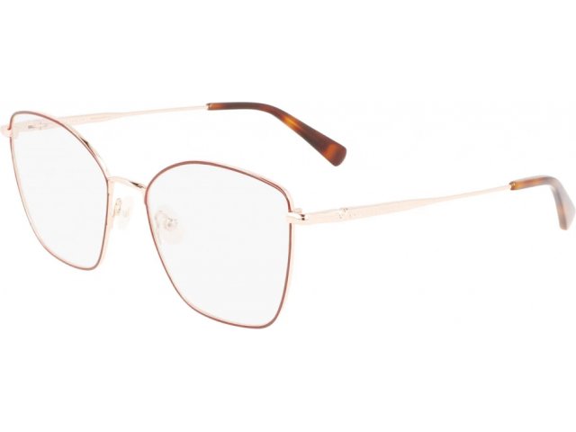 LONGCHAMP LO2151 772,  ROSE GOLD/BURGUNDY, CLEAR