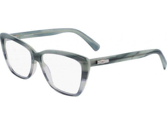 LONGCHAMP LO2705 302,  GREEN GREY, CLEAR