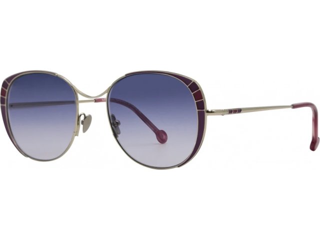 NATHALIE BLANC ANAELLE 608,  WHITE GOLD / PURPLE ORCHID, DEGRADED PURPLE