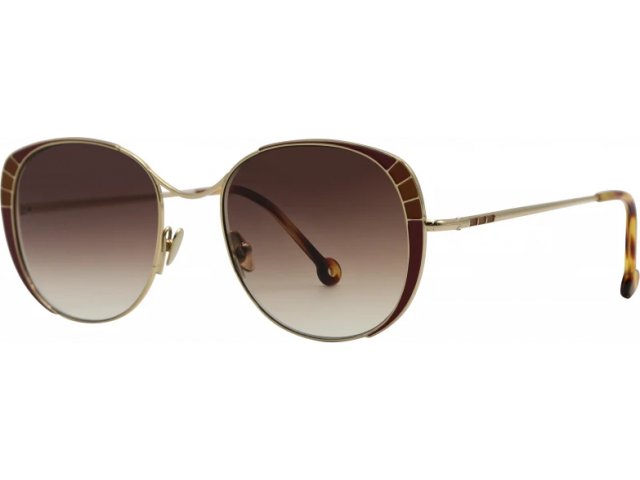 NATHALIE BLANC ANAELLE 609,  GOLD / PAPRIKA, DEGRADED BROWN