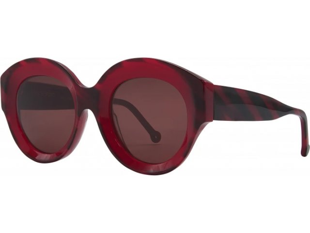 NATHALIE BLANC CLARA 656,  PINK TIGER / BURGUNDY, BROWN PINK
