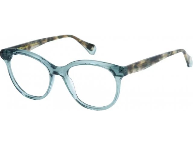 GIGI STUDIOS ANNIE 3,  TURQUOISE, CLEAR