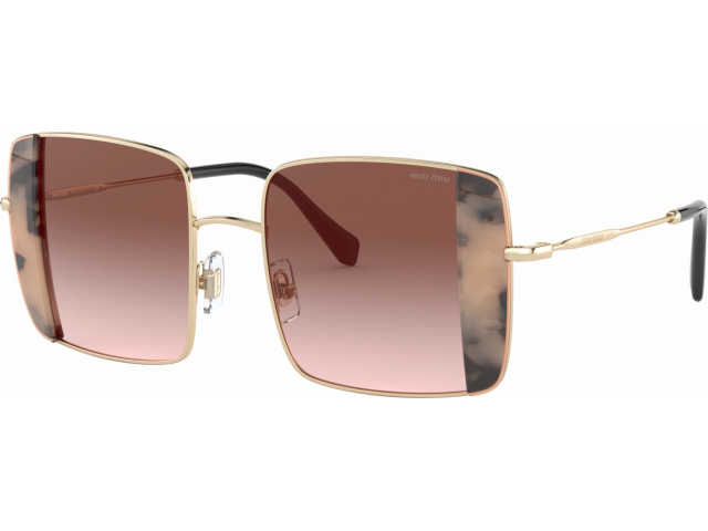 MIU MIU MU 56VS 07D0A6 Pink Gold/pink Havana