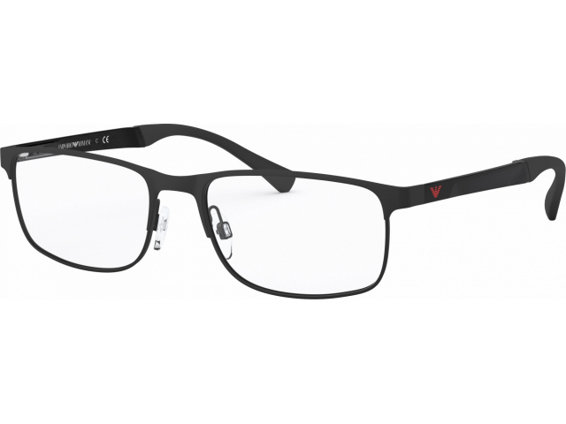 Emporio Armani EA1112 3175 Black Rubber