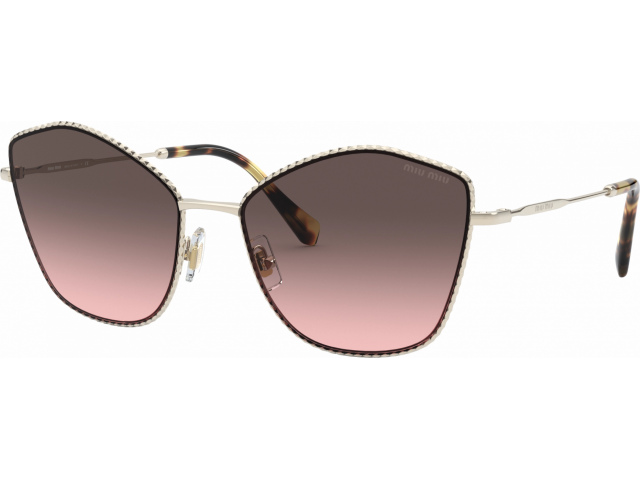 MIU MIU MU 60VS ZVN146 Pale Gold