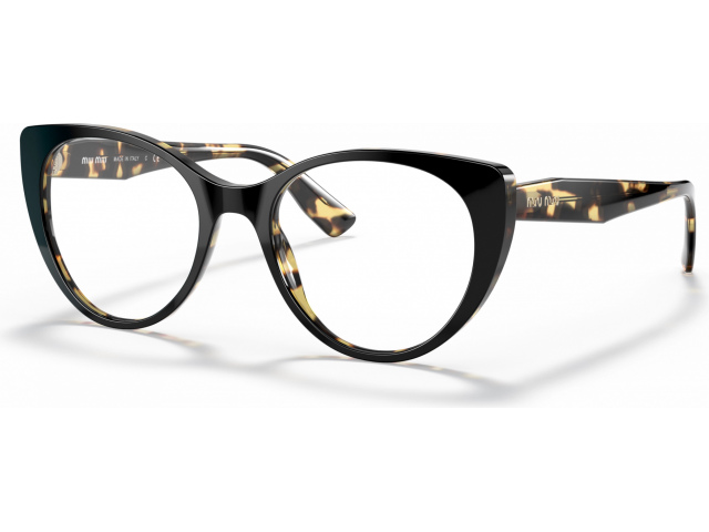 MIU MIU MU 06TV 3891O1 Light Havana/top Black