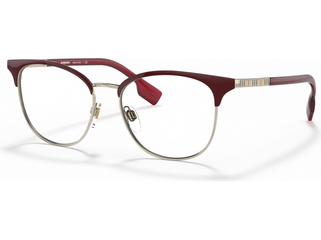 Burberry Sophia BE1355 1319 Light Gold/bordeaux