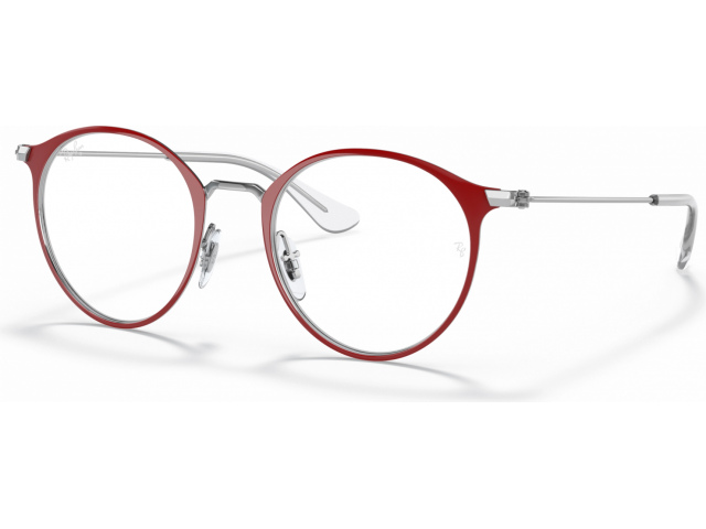 Ray-Ban RY1053 4081 Silver On Red
