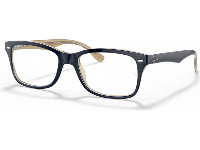 Ray-Ban RX5228 8119 Blu On Trasparent Light Brown