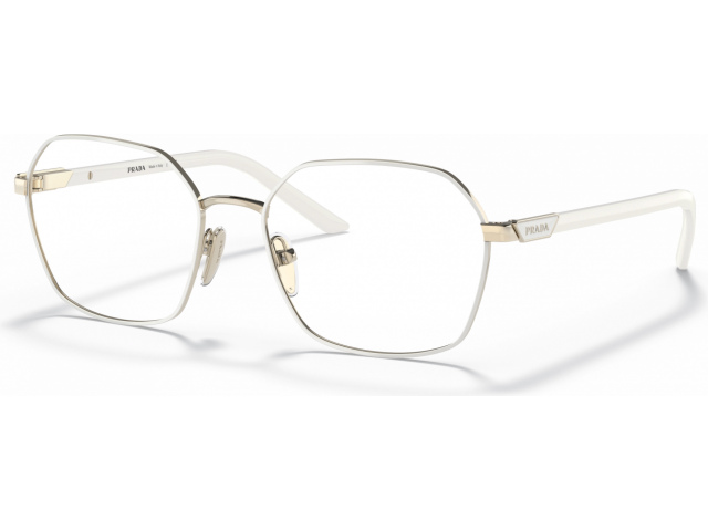Prada PR 55YV LFB1O1 Talc/pale Gold