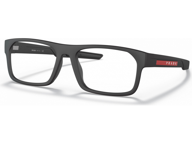 Prada Linea Rossa PS 08OV DG01O1 Black Rubber