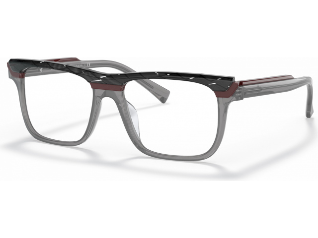 Alain Mikli Devere A03126 008 Transp Grey/bordeaux/black