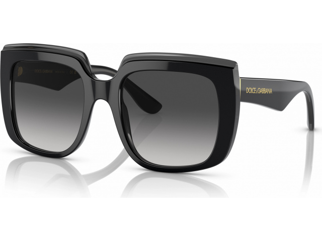 Dolce & Gabbana DG4414 501/8G Black On Transparent Black