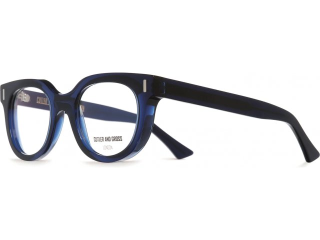 CUTLER GROSS 1304 06,  CLASSIC NAVY BLUE, CLEAR