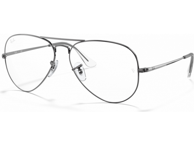 Ray-Ban Aviator RX6489 2502 Shiny Gunmetal