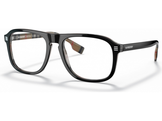 Burberry Neville BE2350 3838 Top Black On Vintage Check