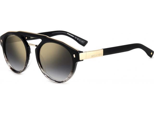 DSQUARED2 D2 0085/S XOW Black Grey Horn