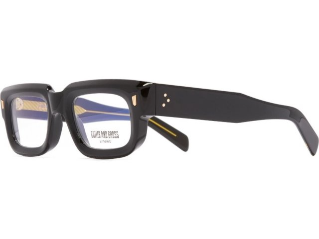 CUTLER GROSS 9325 01,  BLACK, CLEAR