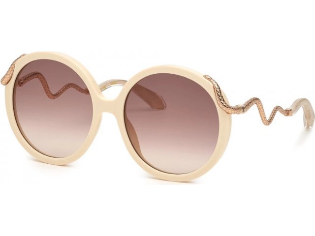 ROBERTO CAVALLI SRC004M X7Y,  shiny full cream, brown gradient brown