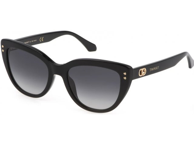 TWINSET STW003 700,  shiny black, smoke gradient